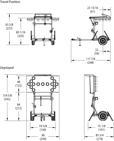 Wanco Arrow Board Trailer Specifications