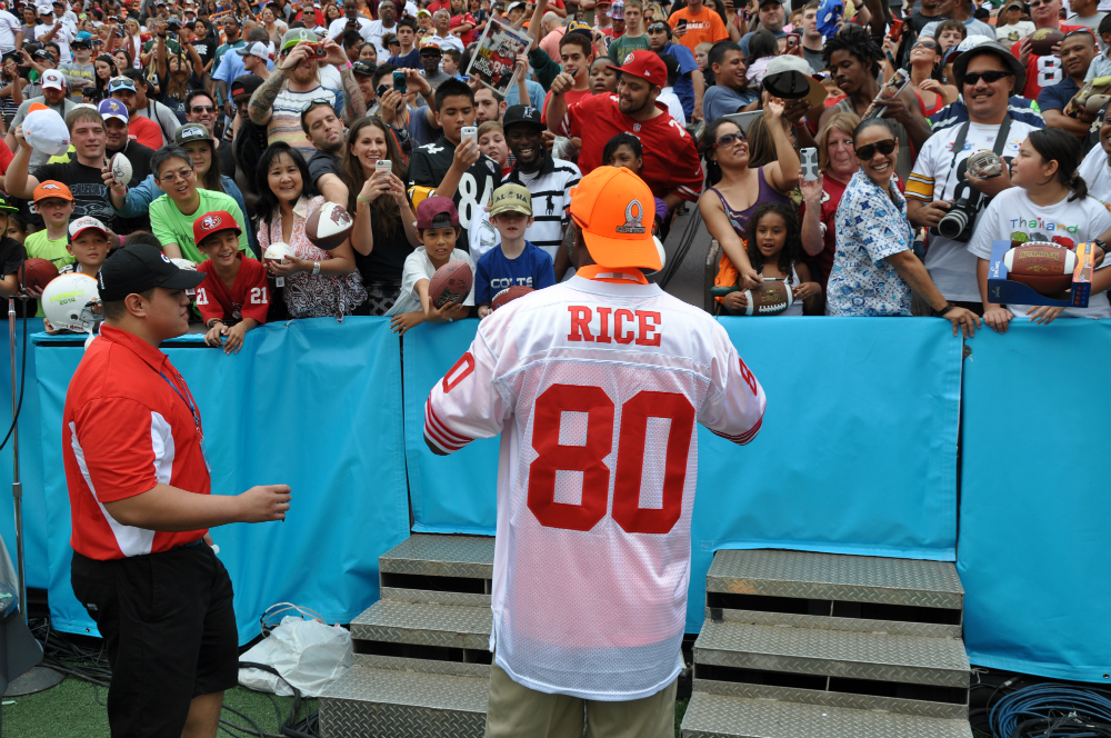 2014 Ohana Day Jerry Rice