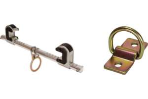 Fall Protection Anchorage Connectors Falltech 174 7431 Double D Ring Permanent Roof Anchor With Stainless Steel Body B1917201 Globalindustrial Com