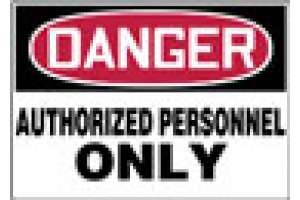 DANGER Warning Sign 300x200mm Safety Signs